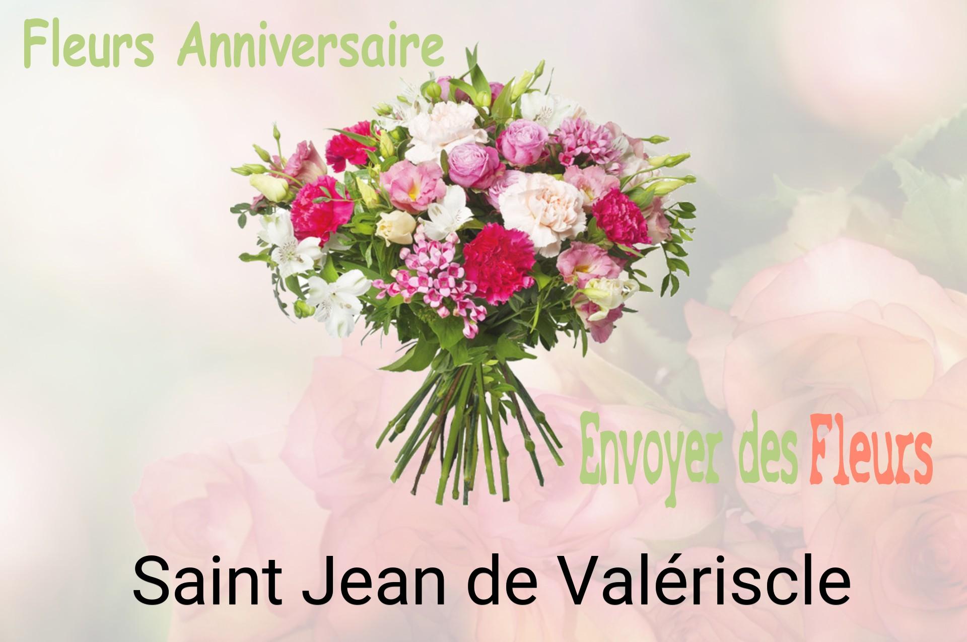 Bouquet de fleurs d’anniversaire livré à Saint-Jean-de-Valériscle